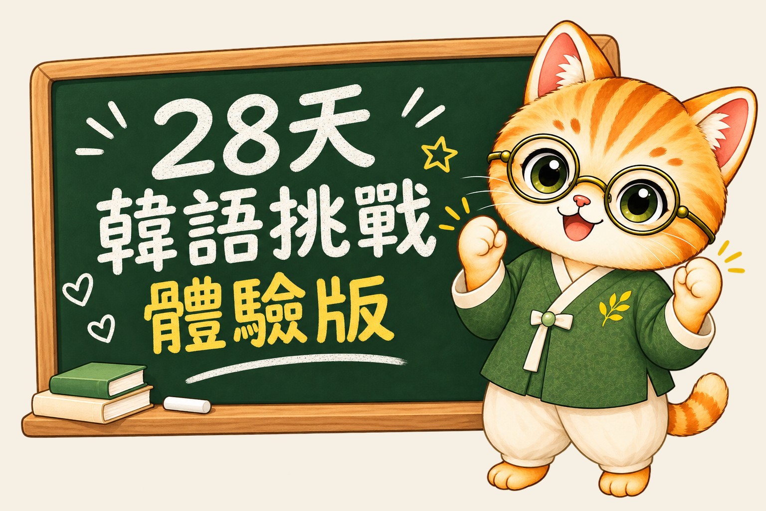 28天韓語挑戰 體驗版