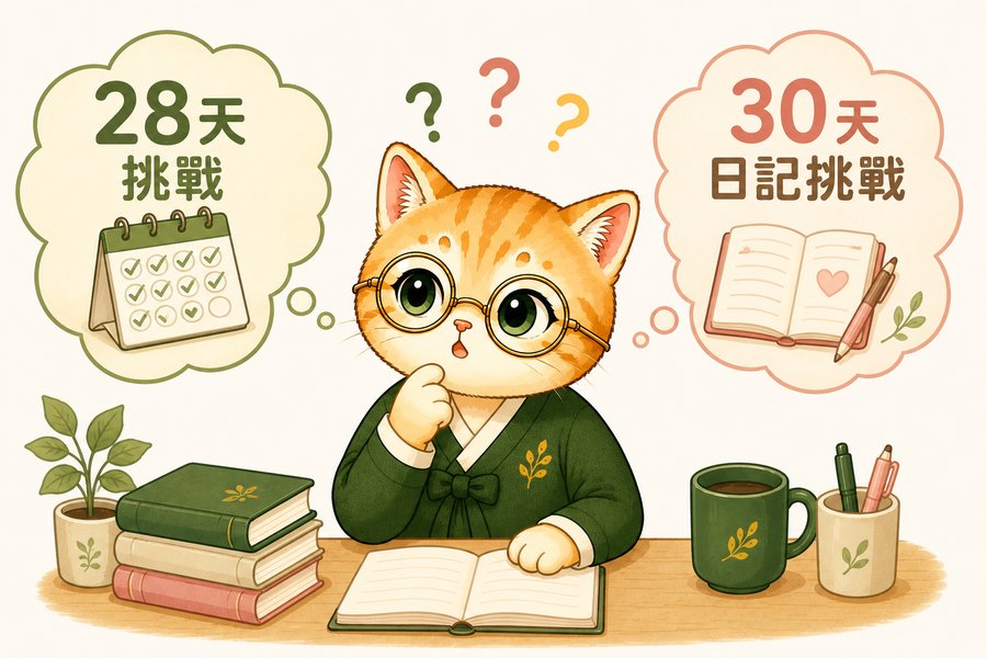 28天挑戰 vs 30天挑戰